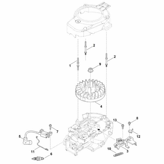 Picture of I - Sistema di accensione e volano EVC 300.0 (EVC300-0001)